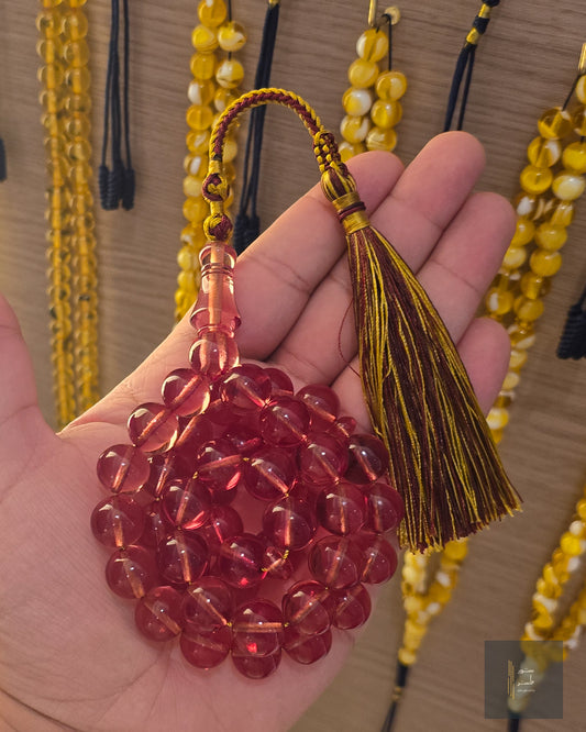 زعفراني شفاف عسلي مائي