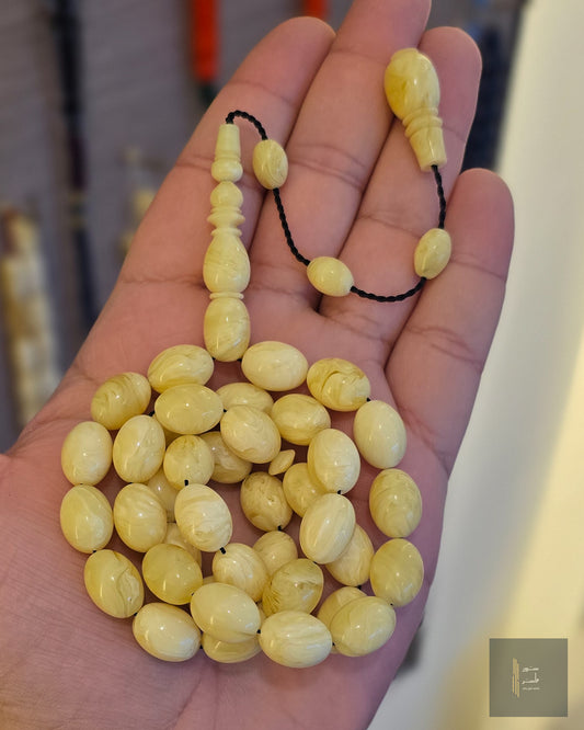 مستكه لون الكهرمان - تمليكه