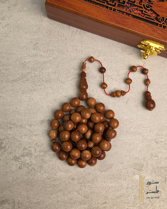 مسباح خشب كوك قمة بالفخامه